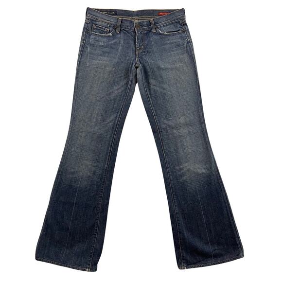 Citizens Of Humanity Jeans Womens Size 28 Blue Ingrid Low Rise Flare Leg Denim - Picture 1 of 16